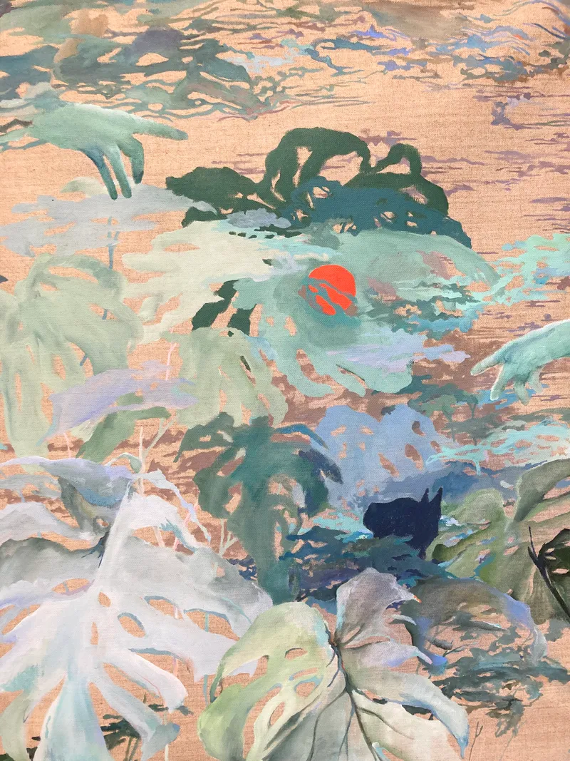 Et sur le ciel une libellule