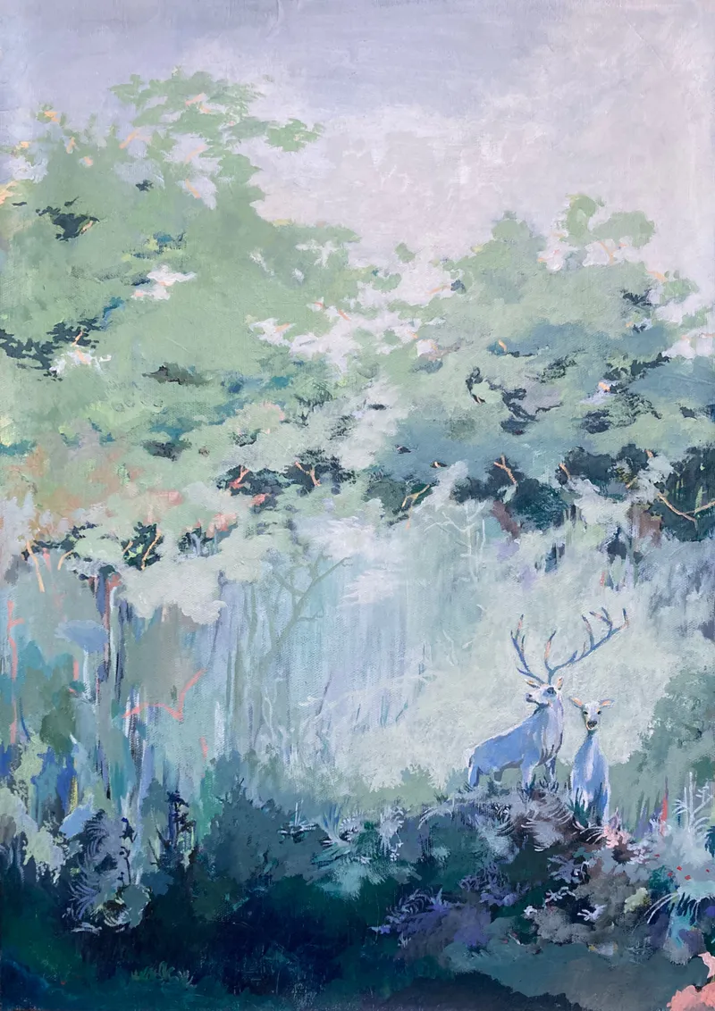 amour ciel et forêts