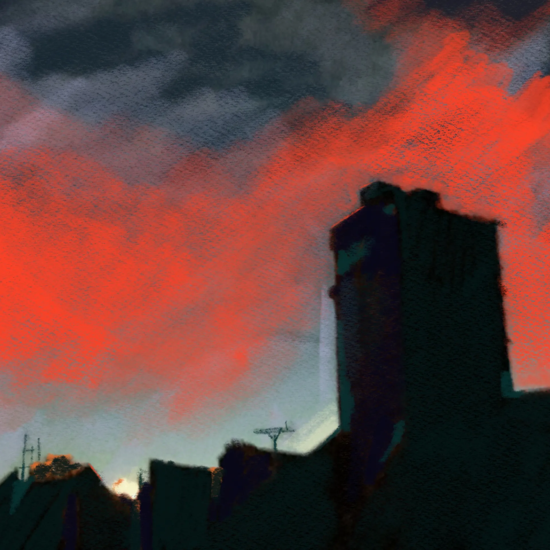 Le monstre a deux mains et un visage